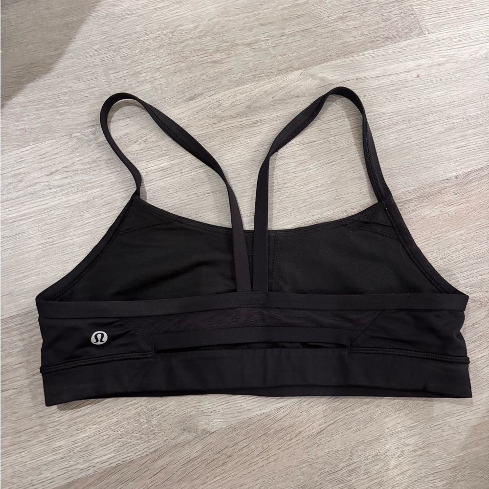 lululemon athletica Black Racerback Sports Bra